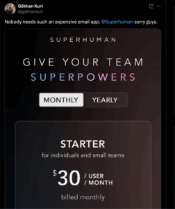 A simple (and affordable) Superhuman alternative A simple (and affordable) Superhuman alternative